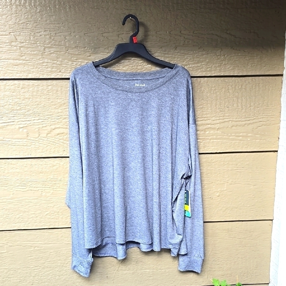 Tech Gear Tencel On The Go Gear 2x Long Sleeve Tee New NWT